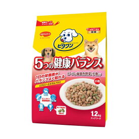 【3個セット】 ビタワン 5つの健康バランス ビーフ味・野菜入り 小粒1.2kg ドッグフード ドックフード 犬 イヌ いぬ ドッグ ドック dog ワンちゃん