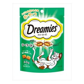 【36個セット】 ドリーミーズ ( Dreamies ) シーフード味 60g キャットフード 猫 ネコ ねこ キャット cat ニャンちゃん