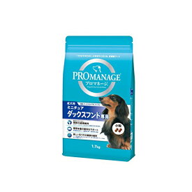 【3個セット】 プロマネージ ( PROMANAGE ) 犬種別 成犬用 ミニチュアダックスフンド専用 1.7kg ドッグフード ドックフート 犬 イヌ いぬ ドッグ ドック dog ワンちゃん