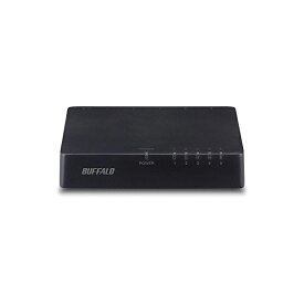 【 送料無料 】 バッファロー iBUFFALO-10 / 100Mbps対応 スイッチングHub 5ポート ブラック LSW4-TX-5EPL / BKD