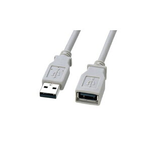 サンワサプライ エコUSB延長ケーブル KU20-ECEN15K エコUSB延長ケーブル(1.5m) 送料無料