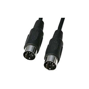 【5個セット】 サンワサプライ MIDIケーブル KB-MID01-18K MIDIケーブル ( 1.8m ) おまとめセット 送料無料