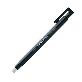 【5個セット】 トンボ鉛筆 ホルダー型消しゴム モノゼロ 角型 EH-KUS11 ブラック
