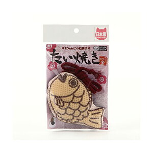 【3個セット】 イトスイ コメット 国産ハミガキおもちゃ たい焼き 1個 オーラルヘルス 猫 全ての種 全年齢 デンタルケア 口腔ケア 猫用おもちゃ オモチャ またたび入り ペット用品 デイリー