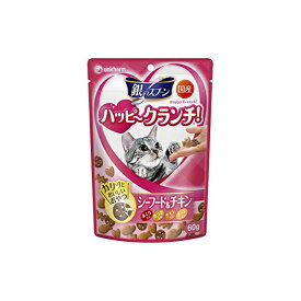 【5個セット】 銀のスプーン おいしい顔が見られるおやつ カリカリ シーフード&チキン 60g キャットフード 猫 ネコ ねこ キャット cat ニャンちゃん