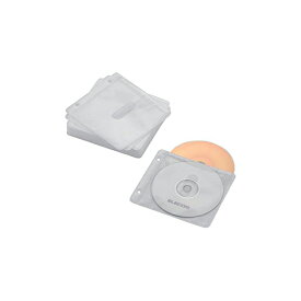 【正規代理店】 エレコム CCD-NBWB60WH 不織布ディスクケース Blu-ray DVD CD 対応 Blu-rayケース DVDケース CDケース 2穴付き 2枚収納 30枚セット ホワイト