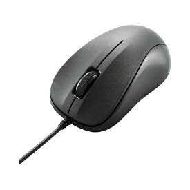 【正規代理店】 エレコム M-K5URBK/RS USB 有線マウス 光学式 3ボタン 有線 マウス Sサイズ ブラック Windows11 対応