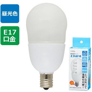 I[d@ EFA15ED/12-E17N d`uuGRȃ{[v (60W/12W/E17/720 lm/F) zCg F I[ d^u d`u GRȃ{[ ʓd`