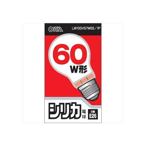 �I�[���d�@ LW100V57W55/1P ���M�d�� (60W����/�z���C�g/E26) ���M�� �V���J �I�[�� �V���J�d��