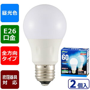 �I�[���d�@ LDA7D-G AG27 2P LED�d�� (60�`����/874lm/�����F/E26/�S�����z��260°/���`���Ή�/2����) �����F ���邳 �����Ή� �S���� ���`���Ή� �����F���� �I�[�� ������ �ȃG�l �S����