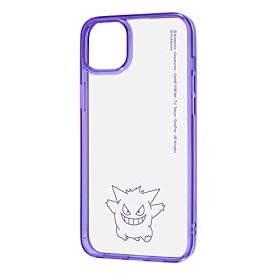 レイ・アウト iPhone 14 Plus ケース ポケットモンスター ハイブリッド ケース Charaful/ゲンガー RT-PP38UC-GG2M