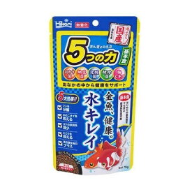 【10個セット】 きんぎょのえさ5つの力基本食 70g 魚用 魚フード キョーリン