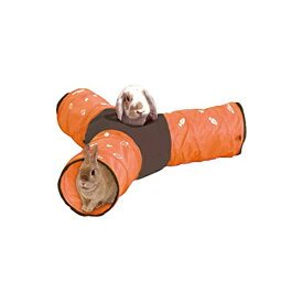 ドギーマン ミニアニマン ペット遊宅 うさぎのつなぎぴょんネル 1個 うさぎ、フェレット、チンチラなどの小動物 全長:約1050mm(縦連結時)入り口:直径約200mm うさぎ用おもちゃ ドギーマンハヤシ ストレス解消 ウサギ 小動物 フェレット 安心素材 価格は1個のお値段です