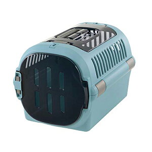 リッチェル キャンピングキャリーファインダブルドアM ブルー お手入れ簡単 犬・猫 全年齢 中型犬 Richell ハードタイプ キャリーケース インテリア クレート アイボリー ペットキャリー シー