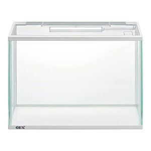 ジェックス マリーナスリムM水槽ホワイト MRS-360WH-N 水容量 約15L 水槽サイズ 約幅35.9×奥行18×高さ26cm ガラス厚 2mm GEX ガラス水槽 ホワイト 安心素材 価格は1個のお値段です