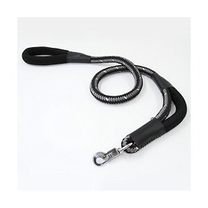 【3個セット】 ペティオ グランデ ダブルクッション付 リード 20mm ブラック から45kg Petio W25033 犬用リード アクセサリー お散歩リード お出かけ お散歩 ヤマヒサ 大型犬用 ドッグ グッズ レザ