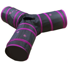 【6個セット】 キャティーマンCattyMan ペット遊宅 みつまたプレイトンネル 猫 ネコ ねこ キャット catニャンちゃん 安心素材