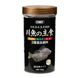 【10個セット】 イトスイ 日本淡水魚用飼料 川魚の主食 緩沈降タイプ 80g