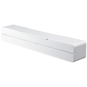 【2個セット】 山崎実業 マグネット ラップケース 30cm用 アクア ホワイト 3242 水廻 収納 プレゼント 人気 キッチン レッド キッチン雑貨 ラック 家事 台所 磁石 収納棚 おしゃれ ギフト スタイ