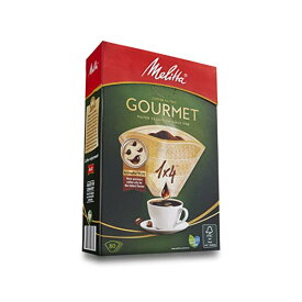 【3個セット】 メリタ Melitta フィルターペーパー 4~8杯用 グルメ FSCミックス 1x4 ナチュラルブラウン 80枚入 PG-148