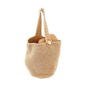 【3個セット】 オカ PLYS ベジマジ つるす じゃがいも・さつまいも用 ベージュ 約30cm×16cm×16cm 野菜ストッカー 野菜収納 保存袋 省スペース 備蓄 デザイン 収納 プレゼント 人気 長期保存 カゴ