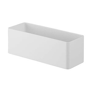 【3個セット】 山崎実業 Yamazaki フィルムフック ラック W18 ホワイト 約W18×D7.5×H6cm ミスト MIST 浮かせて 一括収納 洗面収納 キッチン収納 5966 小物 吊り下げ 吸着 フィルム 整理 粘着 浴室収納