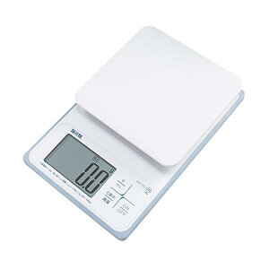 【2個セット】 タニタ クッキングスケール キッチン はかり 料理 防水 デジタル 2kg 0.1g単位 KW-220 WH 洗えるキッチンスケール ホワイト 見やすい 計測 計量 お手入れ プレゼント 人気 パン 母の