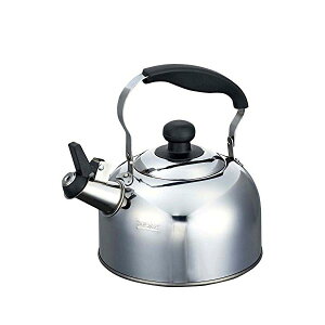 【10個セット】 パール金属ワコートレーディング ケトル シルバー 205×165×200mm 笛吹き 1.6L IH対応 ステンレス レジョイプラス HB-7348 お湯 カフェ 薬缶 キッチン 新生活 ガス火 ケットル お店 湯