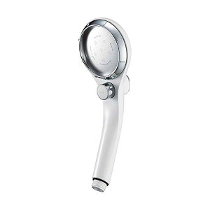 【2個セット】 SANEI アジャストシャワーヘッド 手元ボタンで勢い調節と一時止水 節水効果 シルバー PS3032-80XA-SVP 水道 バスルーム用 お風呂 バス アジャストシャワー サンエイ 水栓 品番 土木