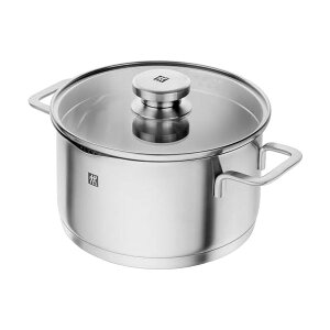 【2個セット】ZWILLING ツヴィリング ポウリスティック シチューポット 20cm 両手 鍋 ステンレス 底面3層構造 IH対応 3.0L Pouristic 65562-200-9 人気商品