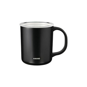 HARIO �n���I �Z���~�b�N�R�[�e�B���O �^���d�ۉ��}�O �u���b�N 350ml �t�^�t�� CMG-350-B �l�C���i