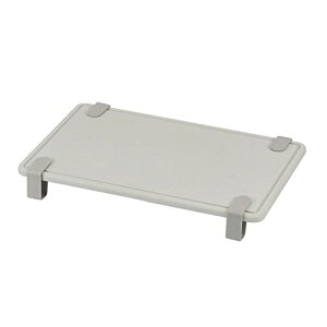 【10個セット】 Bestco ベストコ 珪藻土 水切り プレート スリム スタンド付 4個セット シンクまわり ワームグレー LD-278