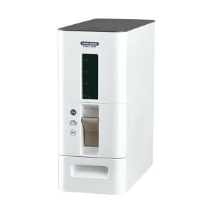 アスベル S計量米びつ 洗える米びつ ホワイト AKM6303