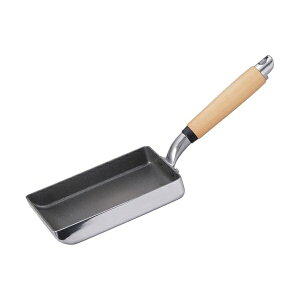 北陸アルミ 卵焼き 13×18cm 軽量 アルミ IH対応 日本製 深さ3.2cm 軽い いろいろな調理に便利な形状 丈夫 frying pan made in japan 耐摩耗性試験 100万回クリア ダイキン Silkware シルクウェア 焦げ付きに