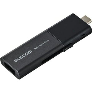 �G���R�� ESD-EWB0250GBKR USB Type-C(TM)/USB-A�R�l�N�^�[�Ή��O�t���|�[�^�u��SSD/250GB/�u���b�N