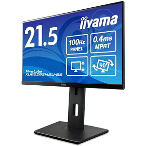 iiyama XUB2292HSU-B6 21.5�^�t���f�B�X�v���C ProLite XUB2292HSU-B6(1920 x 1080/HDMI�ADisplayPort/�u���b�N/�X�s�[�J:����/�t��HD/IPS����/���~/��])