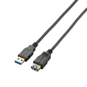 y4ZbgzUSB3.0P[u ( A-A ) / 1.0m ubN ELECOM USB3-E10BK z X^_[h GR P[u A_v^ p\RӋ@  