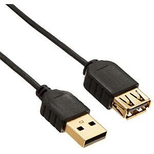 サンワサプライ KU-SLEN15BKK 極細USB延長ケーブル (A-Aメス延長タイプ)) ケーブル USBケーブル SANWA SUPPLY 送料無料
