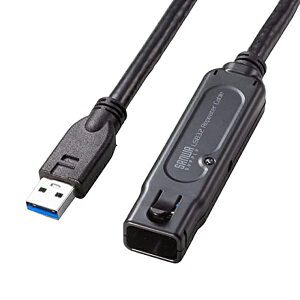 �T�����T�v���C KB-USB-RLK315 USB3.2�A�N�e�B�u���s�[�^�[�P�[�u��15m(�����~�߃��b�N�@�\�t���j �y���t�F���� USB�R���o�[�^�� SANWA SUPPLY ��������