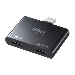 �T�����T�v���C AD-ALCCPD01 USB Type-C �g���A�_�v�^ 4K/60Hz HDR�Ή� �f���o��/PD�[�d���� DP Alt Mode PD100W �A�_�v�^�^�C�v