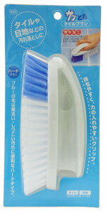 オーエ サッとる タイルブラシ 67142 サッとるタイルブラシ 掃除道具 お風呂掃除 浴室タイル 壁面 目地 撥水 サッとる 浴室清掃 タイルブラシ 浴室 風呂 掃除 雑貨 汚れ落とし グリップ ハー