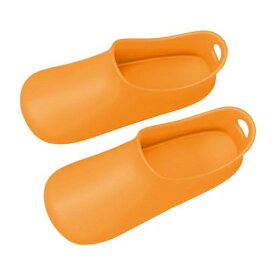 【12個セット】 オーエ バスシューズ フリーサイズ（約24～26cm）オレンジ (お風呂掃除 バスブーツ)
