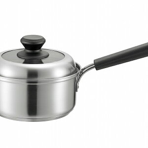 和平フレイズ ローザー IH対応片手鍋 ガラス窓付蓋 16cm RB-2314 片手鍋 ステンレス 厚底 蓋付 丈夫 キッチン用品 調理器具 ガス火 兼用 ガラス蓋付 ホワイトデー 和平 新築内祝い 満中陰志 忌明