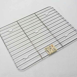 和平フレイズ 味道 角バット用アミ 215×285mm 12枚取 AD-333 キッチン用品 台所用品 揚げ物 焼き物 油切り 水切り ステンレス製 調理器具 シルバー ステンレス 料理用アミ 油きり 粗熱とり ホワイ