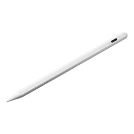 【正規代理店】 サンワサプライ PDA-PEN56W Apple iPad専用充電式極細タッチペン（ホワイト）