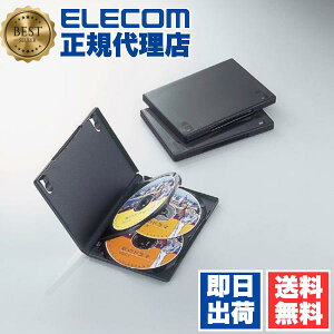 yK㗝Xz GR CCD-DVD08BK g[P[X DVD BD Ή WTCY 4[ 3Zbg ubN DVDg[P[X 
