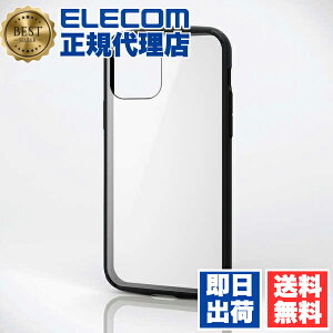 y5Zbgz GR PM-A20BTSLFCBK iPhone 12 / Pro p nCubh P[X TOUGH SLIM LITE t[J[ C` Jo[ ^tXCg ubN ELECOM y gѓdb Ɠd X}[gtH X