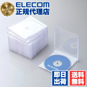 y10Zbgz GR CCD-JSCN10WH fBXNP[X Blu-ray DVD CD Ή Blu-rayP[X DVDP[X CDP[X 1[ 10Zbg zCg ELECOM [ W^Cv vP[X fBAP[X fBXN L