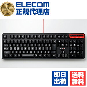 y10Zbgz GR TK-DUX30BK n[hEFA }N ځgDUXhMMO Q[~O L[{[h Gg[f Windows11 Ή ELECOM 6Jۏ u eL[t u Q[~