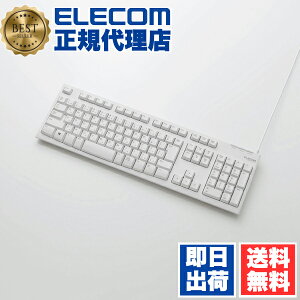 y2Zbgz GR TK-FCM062WH ϋvL[̗pUSBڑ L X^_[h L[{[h s_ Windows11 Ή ELECOM 6Jۏ zCg u eL[t u LtL[